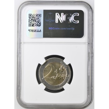 Belgium 2022 The Healthcare - Medicine Mint Error Graded NGC MS65