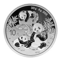 China 2025 Panda Ag999 30g.