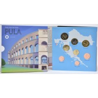 Croatia 2024 Euro coin BU set PULA