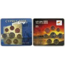 Cyprus 2008 Euro coins BU set Expo Ireland