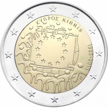 Cyprus 2015 30 years of the EU flag