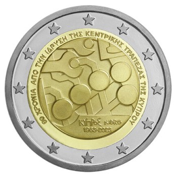 Cyprus 2023 60th Anniversary of the Founding of the Central Bank Cyprus