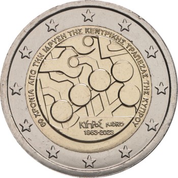 Cyprus 2023 60th Anniversary of the Founding of the Central Bank Cyprus