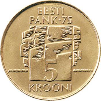 Estonia 1994 5 Kroon Eesti Pank 75