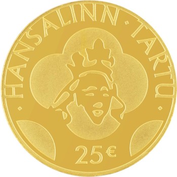 Estonia 2025 Hanseatic Tartu 25 euro Estonia 2025 Hanseatic Tartu 25 euro