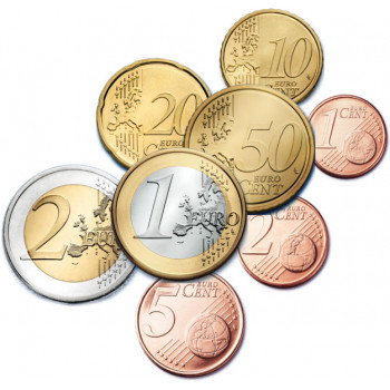 Netherland 2002 Euro coin BU set Dog fund