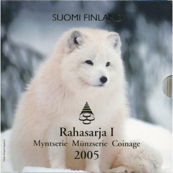 Finland 2005 Euro coin BU set Animal