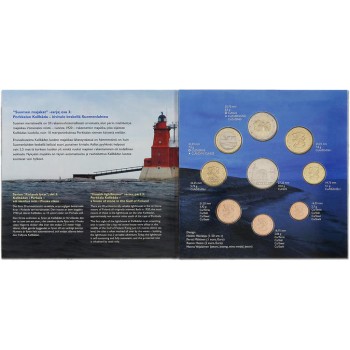 Finland 2008/I Euro coin BU set
