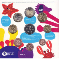 Finland 2010 Euro coins BU set Baby