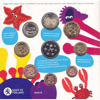 Finland 2011 Euro coins BU set Baby