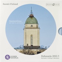 Finland 2012/I Euro coin BU set