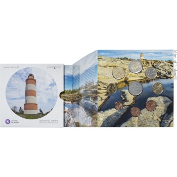 Finland 2014/I Euro coin BU set