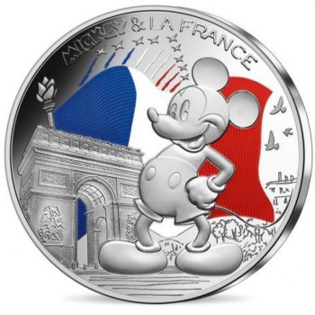 France 2018 50 euro Mickey La France