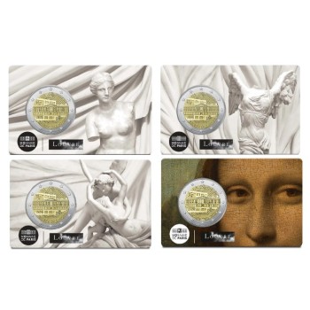 France 2025 Louvre Museum (set of coin cards) France 2025 Louvre Museum (set of coin cards)