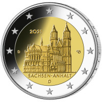 Germany 2021 Saxony-Anhalt - Magdeburg Cathedral (any random mint)