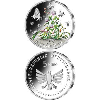 Germany 2022 5 euro The Insect Kingdom