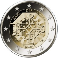 Germany 2023 1275th birth anniversary of Charlemagne (any random mint)