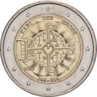 Germany 2023 1275th birth anniversary of Charlemagne (any random mint)