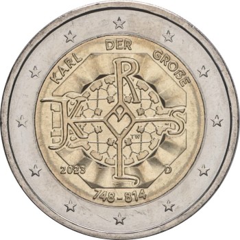 Germany 2023 1275th birth anniversary of Charlemagne (any random mint)