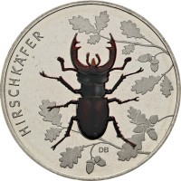 Germany 2024 5 euro Stag beetle