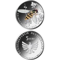 Germany 2024 5 euro Grove hoverfly