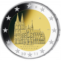 Germany 2011 Federal state of North Rhine-Westphalia (Any random mint)