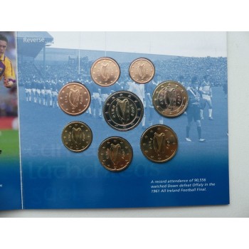 Ireland 2009 Euro coins BU set