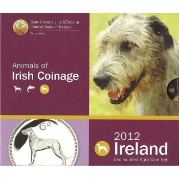 Ireland 2012 Euro coin BU set