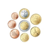 Italy 2009 Euro coin UNC set