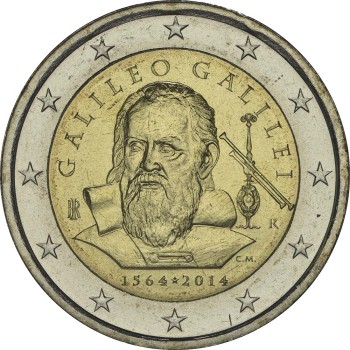 Italy 2014 450th Anniversary of the birth of Galileo Galilei (born in 1564)