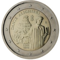 Italy 2015 750th anniversary of the birth of Dante Alighieri 1265-2015