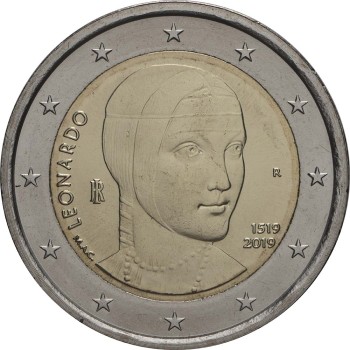 Italy 2019 500th Anniversary of Death of Leonardo Da Vinci