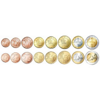 Cyprus 2015 Euro coins UNC set