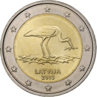 Latvia 2015 Black Stork