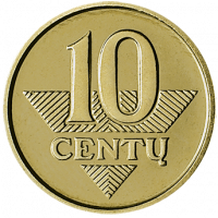 Lithuania 2009 10 cent
