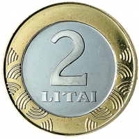 Lithuania 2008 2 Litas