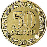 Lithuania 1997 50 cent