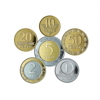 Lithuania 2000-2010 coin set