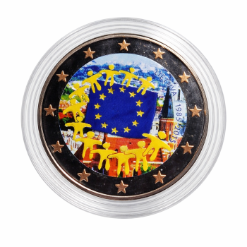 Lithuania 2015 30 years of the EU flag Colored Lithuania 2015 30 years of the EU flag Colored