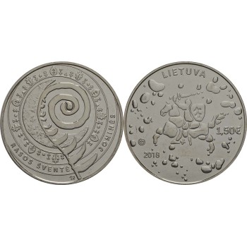 Lithuania 2018 1.5 euro Jonines