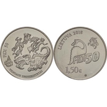 Lithuania 2018 1.5 euro FiDi