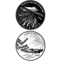 Lithuania 2019 1.5 euro Smelt fishing by attracting