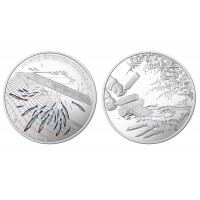 Lithuania 2019 10 euro Smelt fishing by attracting