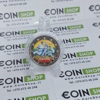 Lithuania 2020 2 euro regular colored coin
