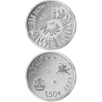Lithuania 2021 1.5 euro Sea Festival