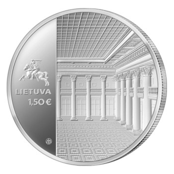 Lithuania 2022 1.5 euro 100th anniversary of the Bank of Lithuania