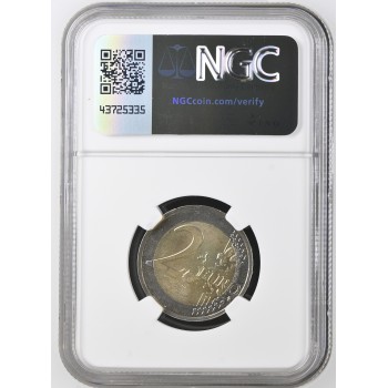 Lithuania 2023 Together with Ukraine Mint Error Graded NGC MS64