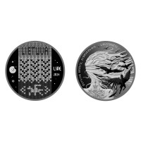 Lithuania 2024 1.5 euro The twelve brothers, twelve black ravens