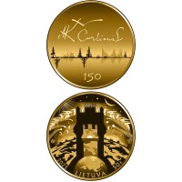 Lithuania 2025 150th birth anniversary of Mikalojus Konstantinas Čiurlionis