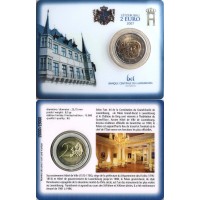 Luxembourg 2007 Grand Ducal Palace coin card